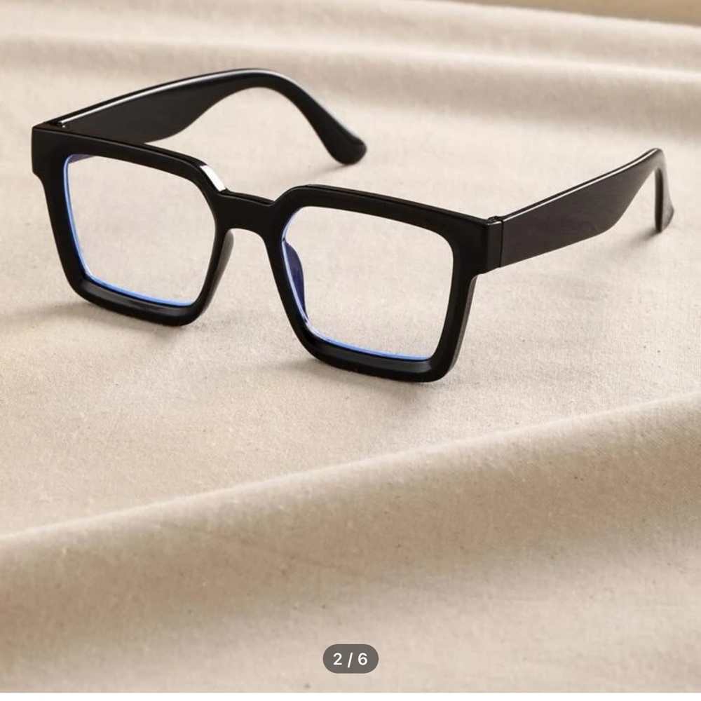 Square Black Glasses